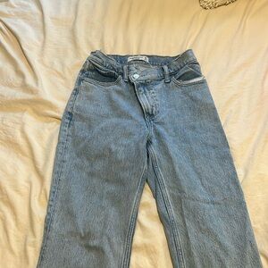 Abercrombie straight leg jeans - size 25/0